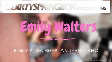 Emily Walters & Aaliyah Yasin - Emily finds bhabhi Aaliyah a BBC