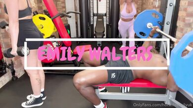 Emily Walters - Visit pump house gym with her bull dimitri