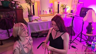 Claire Tenebrarum, Maskedloki9, Sasha De Sade, Two Skinny Trans Ladies Sharing A Bbc Onlyfans Video Leaked