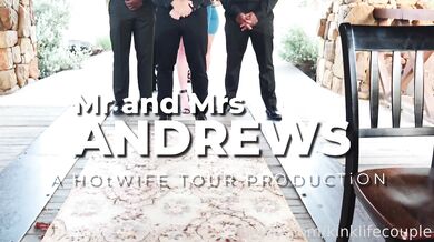 Mr & mrs Andrews - Wedding vow renewal in dallas - Hotwife tour