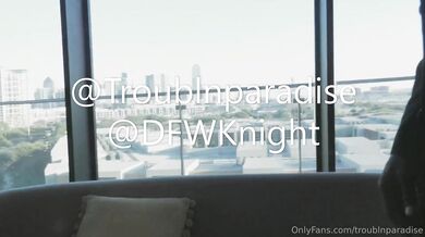 TroublnParadise - DFWKnight 1st Meet - BBC Creampie