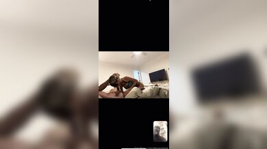 Alexandaria - FaceTime call with hubby while Mac is over