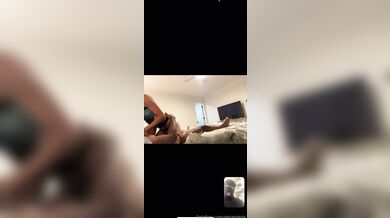 Alexandaria - FaceTime call with hubby while Mac is over