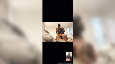 Alexandaria - FaceTime call with hubby while Mac is over