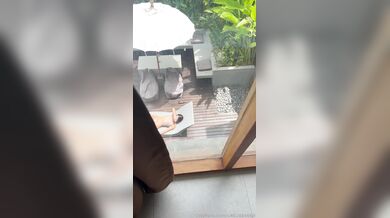 Emmy Watts, Doggy Pounding by Pool