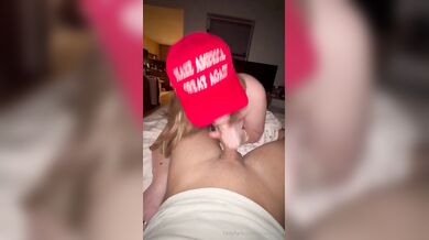 Ava Louise, Blonde Slut Blowjob In Maga Hat Onlyfans Video Leaked