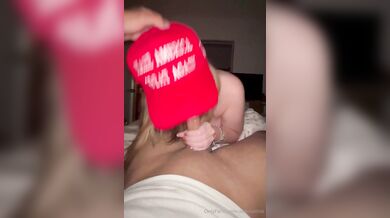 Ava Louise, Blonde Slut Blowjob In Maga Hat Onlyfans Video Leaked