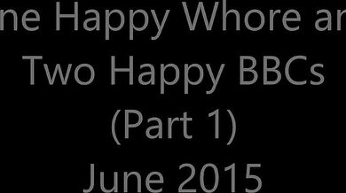 Hotwife Amanda - One Happy Whore & Two Happy BBCs - P1