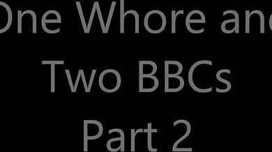 Hotwife Amanda - one happy whore & two happy BBCs - P2
