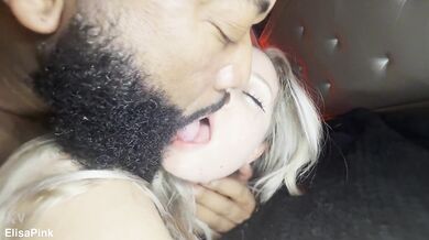 Elisa Pink × James Hardon - I let this muscular BBC creampie my tight pussy