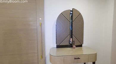 Emily Bloom, Vanity Riding in Sexy Lingerie