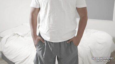 NeversatisfiedXO × Hot2malii - Chastity Cuck pegging while gets pounded by BBC