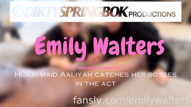 Aaliyah Yasin, Emily Walters, Lexus Steel, Hijabi Maid Catches Her Bosses In The Act And Joins Onlyfans Video Leaked