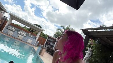 Nali Marie, Scottstarkx, Pink Haired Bratty Step-Sis Makes You Misbehave Onlyfans Video Leaked