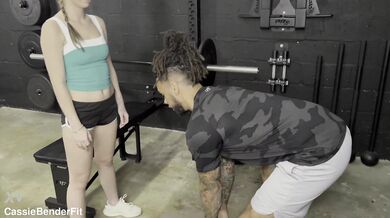 Cassie Bender & Renee Rose -  Gym Session