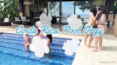 Babyanne_Lsfl, Hotwife Costa Rica Vacation Pool Orgy Onlyfans Video Leaked