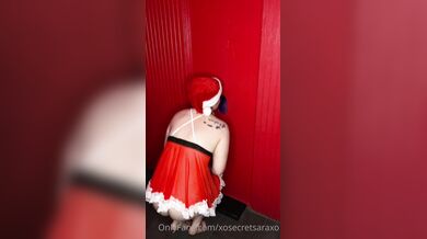 Xosecretsaraxo, Her First Gloryhole Creampie For Christmas Onlyfans Video Leaked
