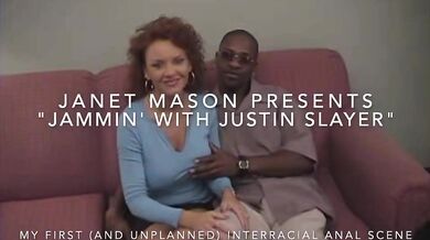 Janet Mason × Justin Slayer - 1st & unplanned Anal scene