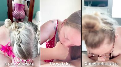 Realhotwife4U, Hotwifekk, Xosecretsaraxo, Hotwife Blowjob Roulette Onlyfans Video Leaked