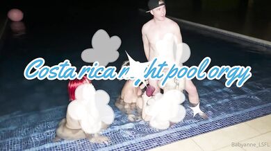 Babyanne_Lsfl, Night Pool Orgy In Costa Rica Onlyfans Video Leaked