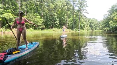 Realhotwife4U, Sexysarabee, Two Swinger Hotwives Lake Outdoor Adventure Onlyfans Video Leaked