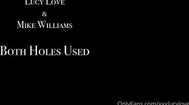Lucy Love × Mike Williams - Both Holes used - 1st BBC Anal