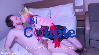 Bimfcouple, Edging Handjob In Pvc Oily Gloves Onlyfans Video Leaked
