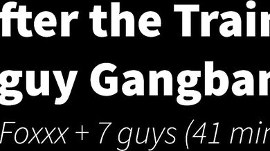 Marsfoxxx, Seven Guy Creampie Trainbang Part 3 Onlyfans Video Leaked