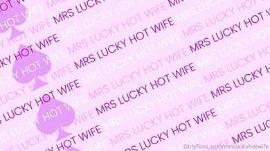 MrsLuckyHotwife - BBC 3some - Hubby Films