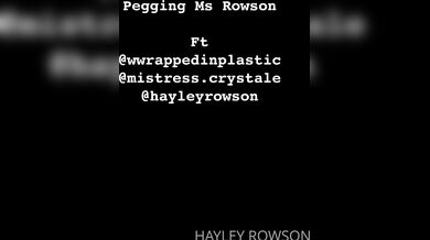 Hayleyquinnxx, Pegging And Spitroasting Miss Rowson Onlyfans Video Leaked