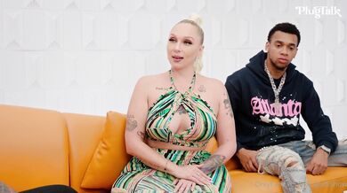 Lenatheplug, Alexis Andrews, Plugtalk, Thick Blonde Slut Fucking Two Cocks On Adult Interview Onlyfans Video Leaked