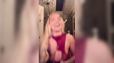 Lindsey Pelas, Blonde Bimbo On Livestream Whipped Cream Tease Onlyfans Video Leaked