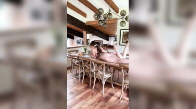 Riley Reid, Lesbian Pussy Play On The Dning Table Onlyfans Video Leaked