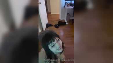 Triplexceleste, Thick Goth Slut Homemade Creampie Sextape Onlyfans Video Leaked