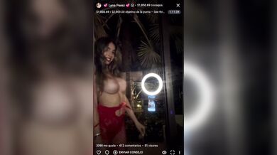 Lyna Perez, Bare Boobs Livestream In Hotel Room Onlyfans Video Leaked