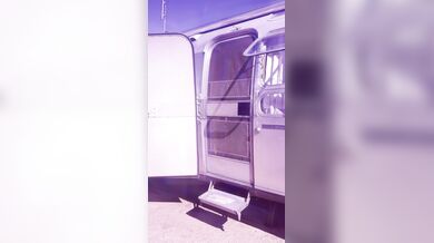 Ashley Lane, Silver Curved Dildo Masturbation In The Trailer Onlyfans Video Leaked