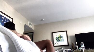 Nychotwife, Hunginla88, Amateur Sextape Riding Big Cock in Bed