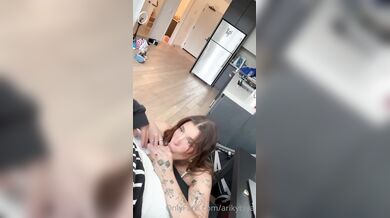 Arikytsya, Sucking Boyfriends Cock After Work Onlyfans Video Leaked