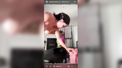 Aaliyah Hadid, Thick Camgirl Intense Squirting While Riding A Black Dildo Torso Livestream Onlyfans Video Leaked