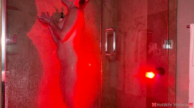 Hotwife Victoria × WestcoastBBC - Shower Time - Hubby Films