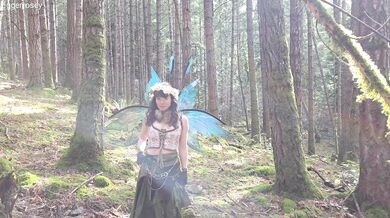 Tigger Rosey, Horny Nymph Fairy Masturbation In The Woods Onlyfans Video Leaked