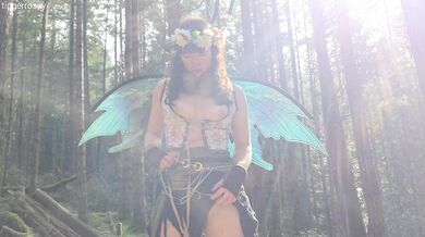 Tigger Rosey, Horny Nymph Fairy Masturbation In The Woods Onlyfans Video Leaked
