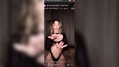 Lyna Perez, Sexy Babe Livestream Striptease Onlyfans Video Leaked
