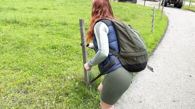Clemence Audiard, Hot Redhead Babe Sneaky Doggy Fuck In Nature Onlyfans Video Leaked