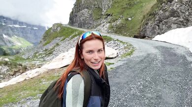 Clemence Audiard, Hot Redhead Girlfriend Fucking Outdoors In The Mountains Onlyfans Video Leaked