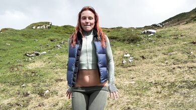 Clemence Audiard, Hot Redhead Girlfriend Fucking Outdoors In The Mountains Onlyfans Video Leaked