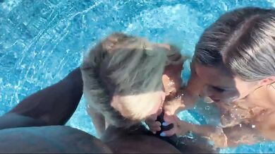 Lora Cross, Two Horny Milfs Sharing A Bbc In The Pool Onlyfans Video Leaked