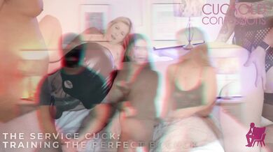Adreena Winters & Hotwife Alice - Cuckold Confession P14 - The Service Cuck