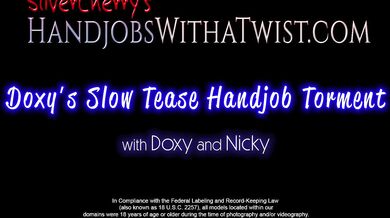 Domina Doxy, Dom Slut Jerking Off Her Tied Up Slave Onlyfans Video Leaked