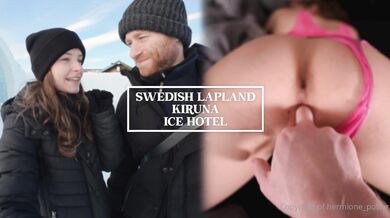 Hermione Potter, Sweden Lapland Kiruna Ice Hotel Vacation Couple Sextape Onlyfans Video Leaked